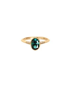 Acoustic Pavé Engagement Ring