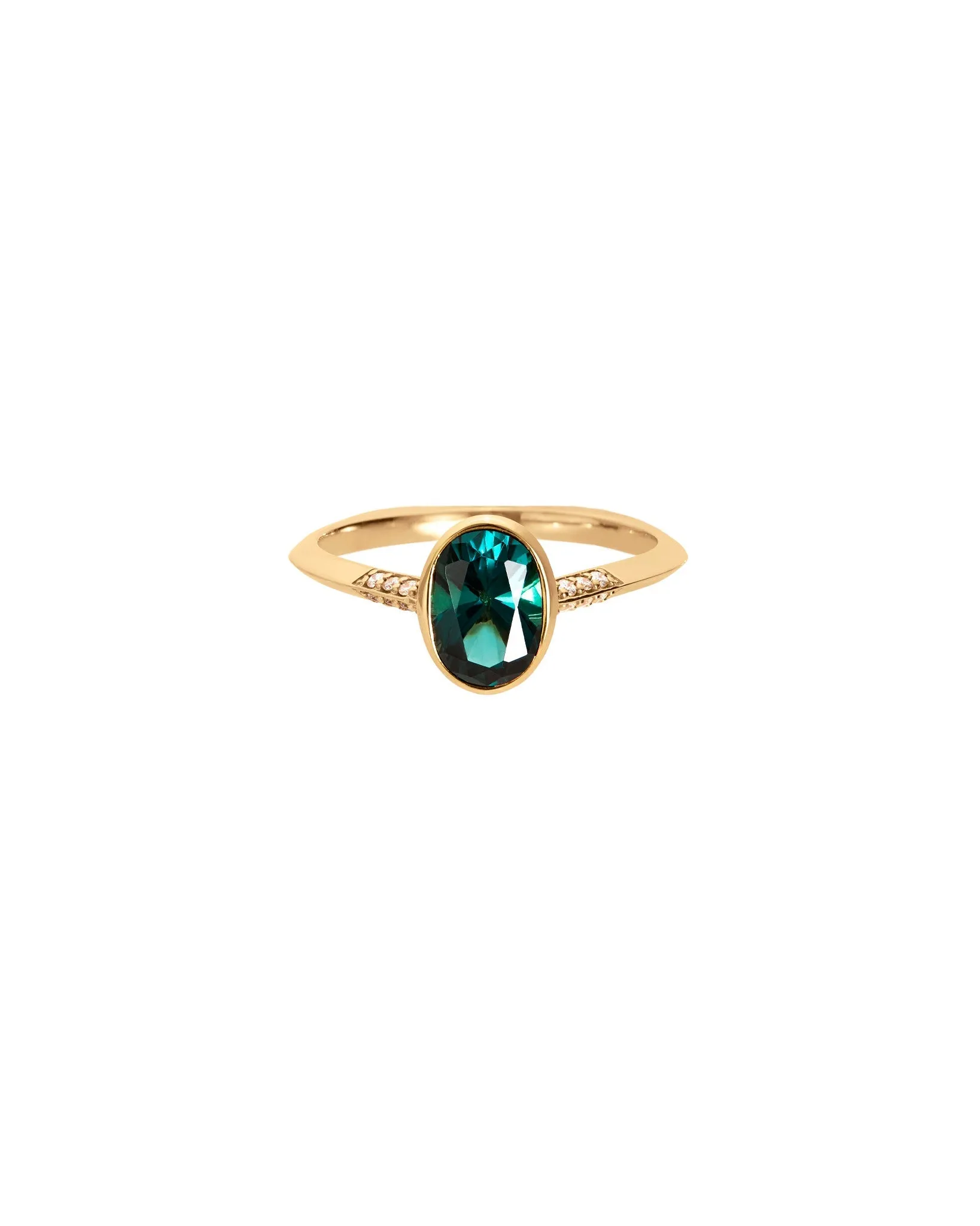 Acoustic Pavé Engagement Ring