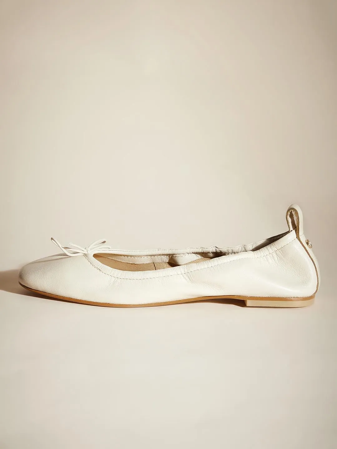 Adalyn Leather Ballet Flats