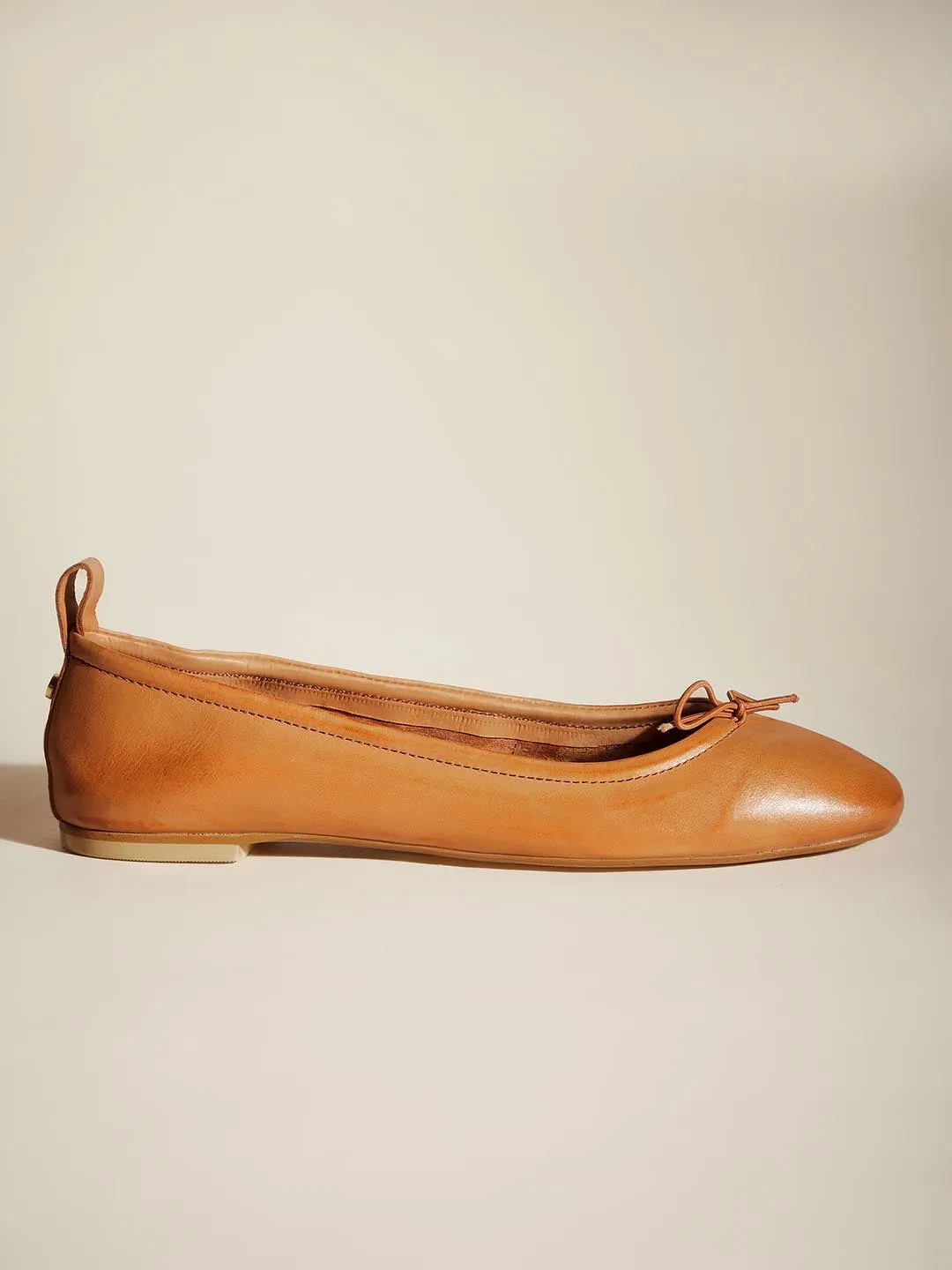 Adalyn Leather Ballet Flats