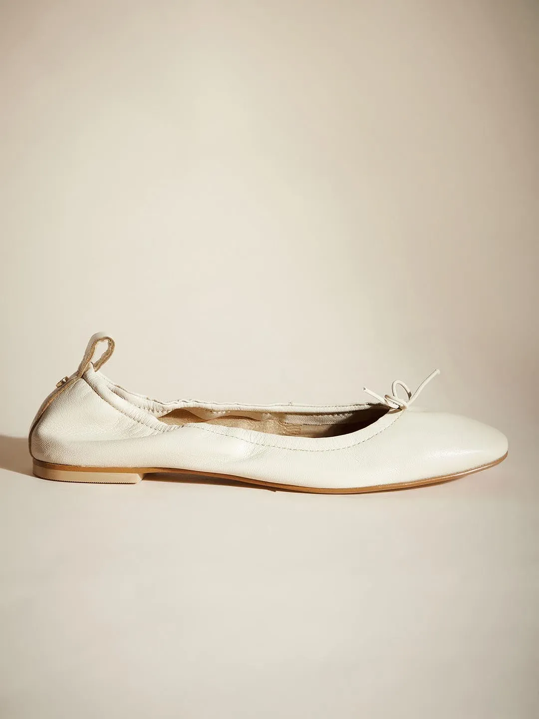 Adalyn Leather Ballet Flats