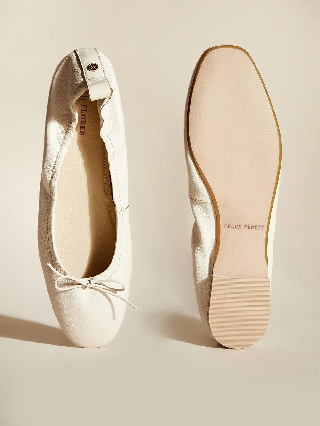 Adalyn Leather Ballet Flats