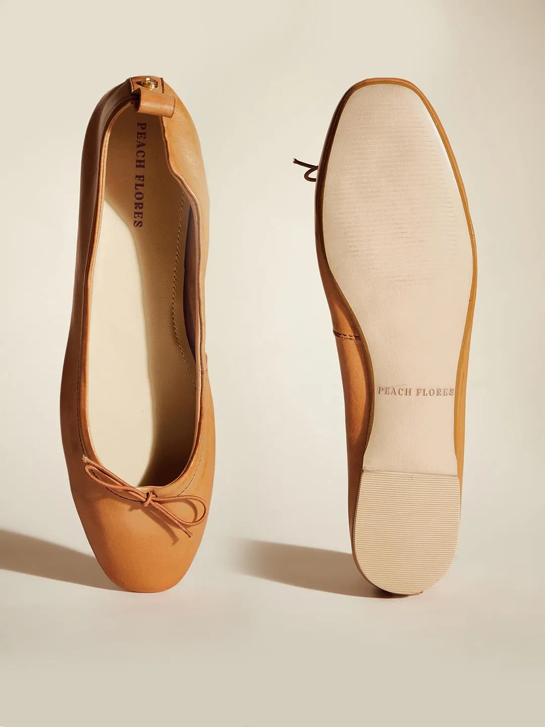 Adalyn Leather Ballet Flats