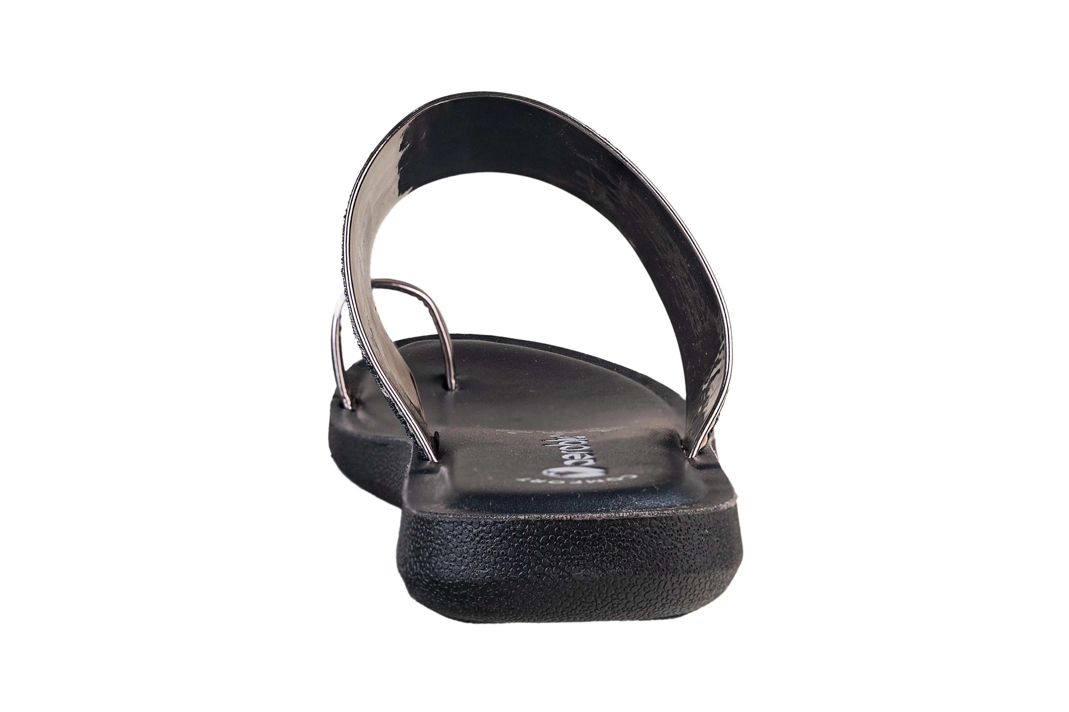 Aeroblu Ladies Gun Metal Chappal PU (Cs Pu C 061 V1)