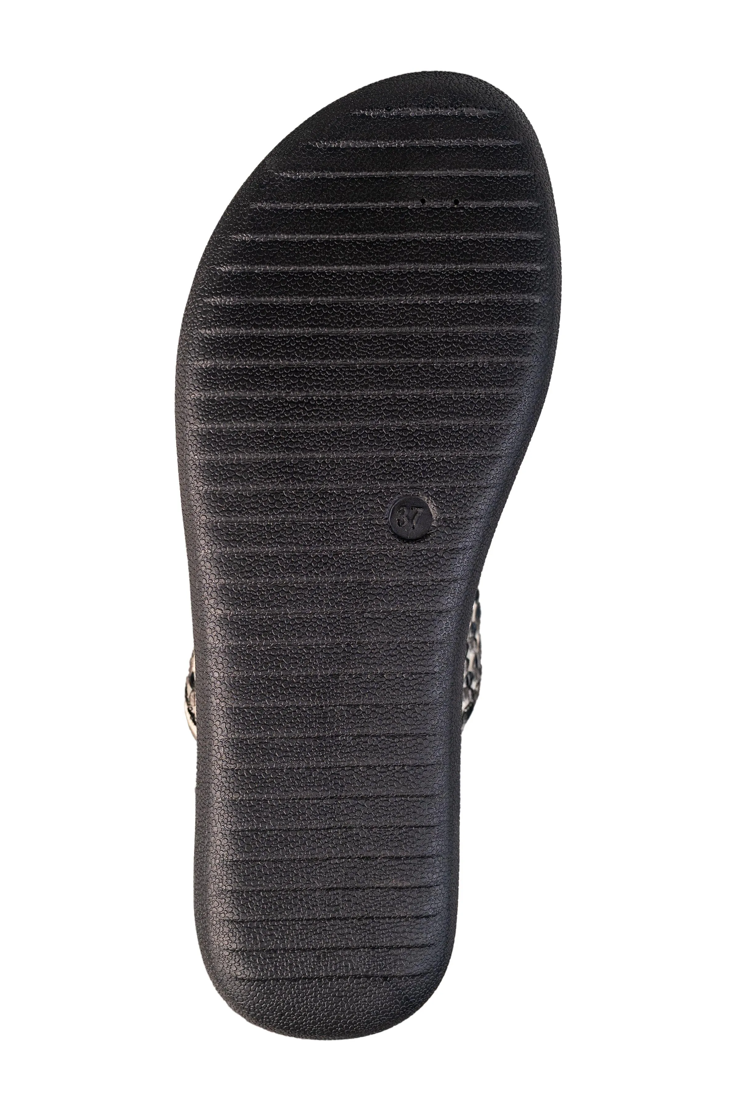 Aeroblu Ladies Gun Metal Chappal PU (Cs Pu C 061 V1)