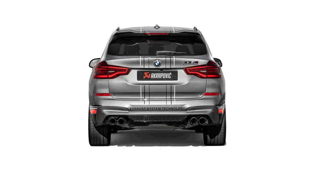 Akrapovic F9X X3M / X4M Titanium Slip-On Performance Exhaust