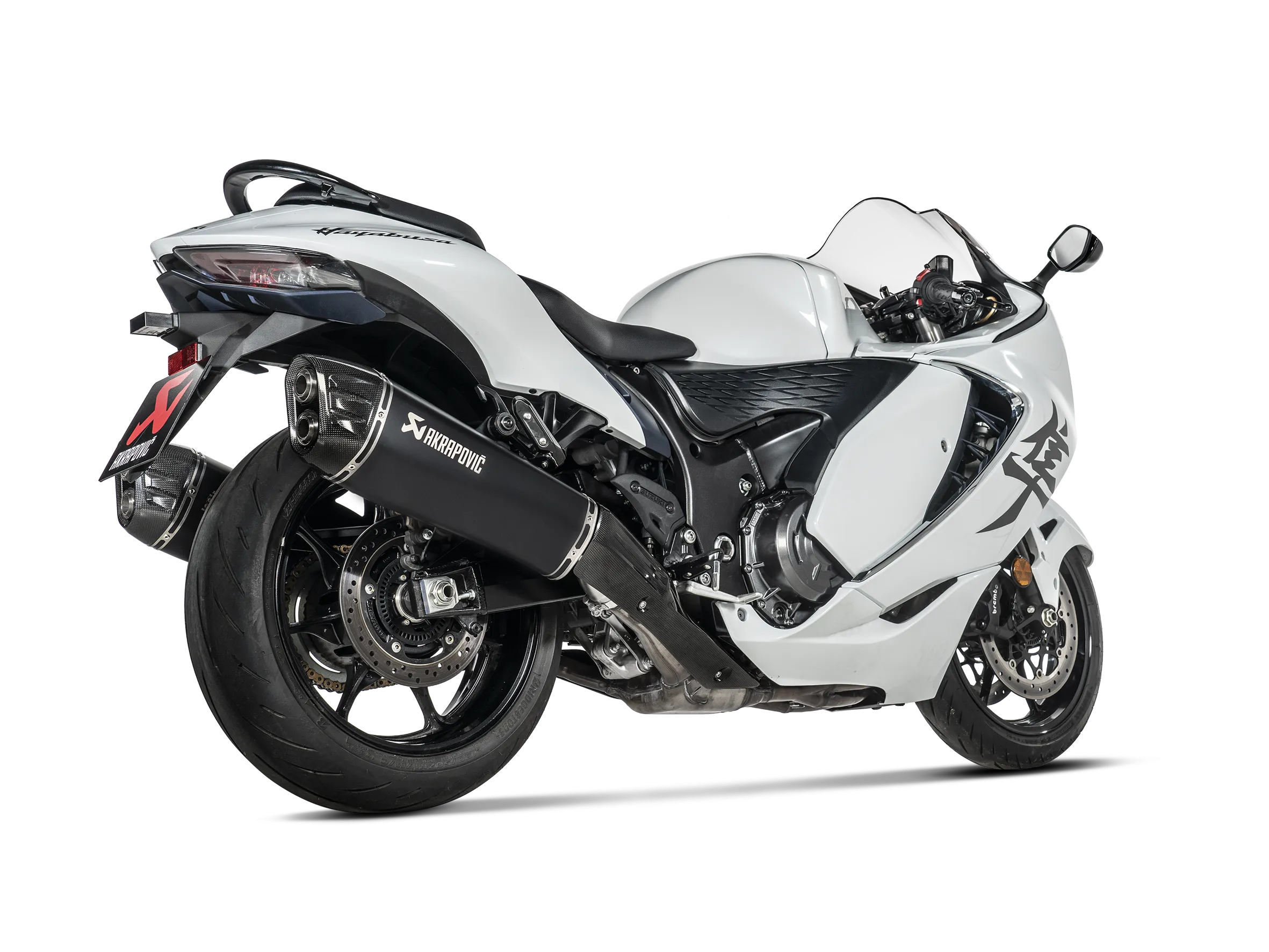 AKRAPOVIC SUZUKI GSX1300R HAYABUSA 2021-2024 EXHAUST SLIP-ON