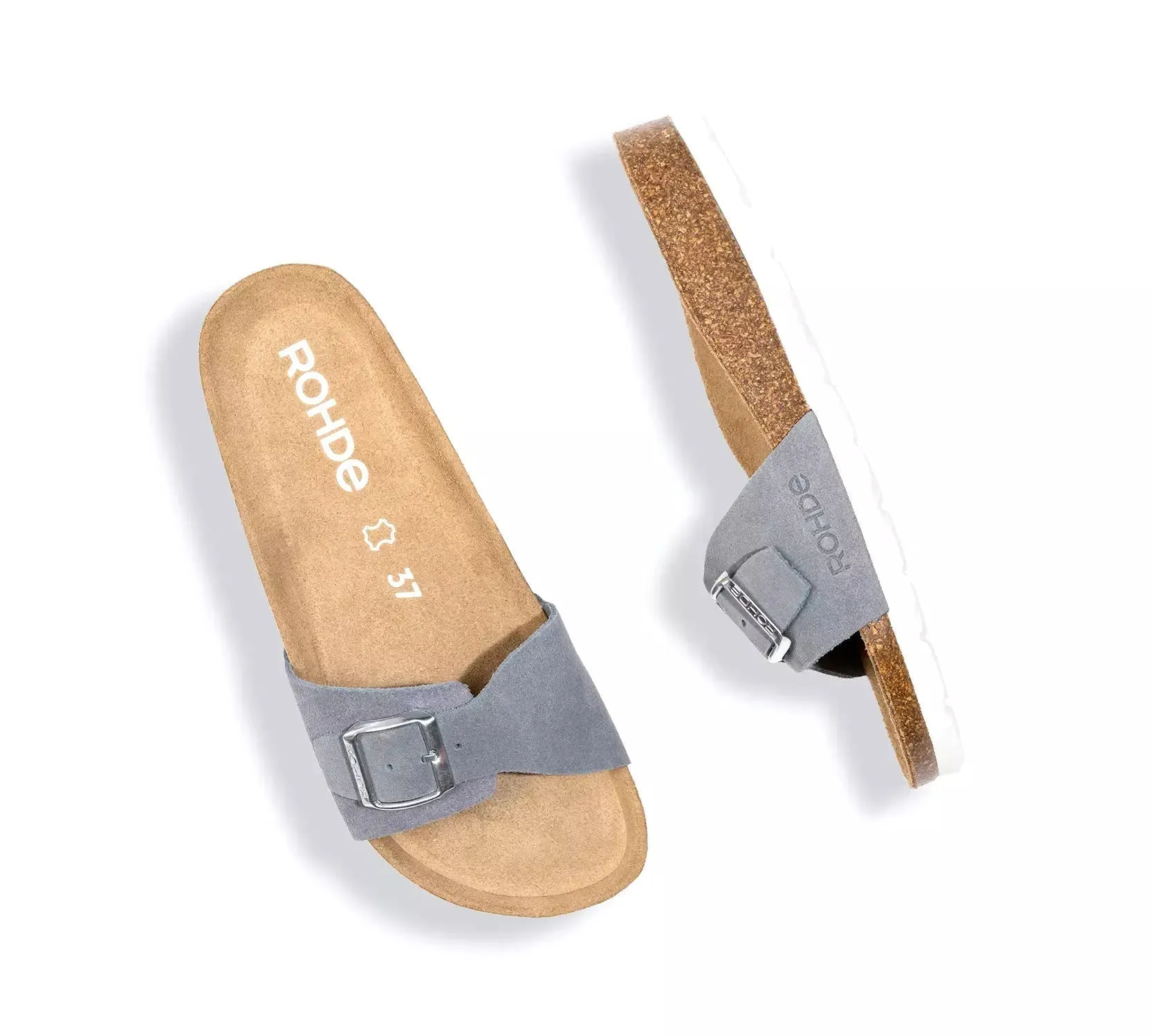 'Alba' women's outdoor sandal - Grey
