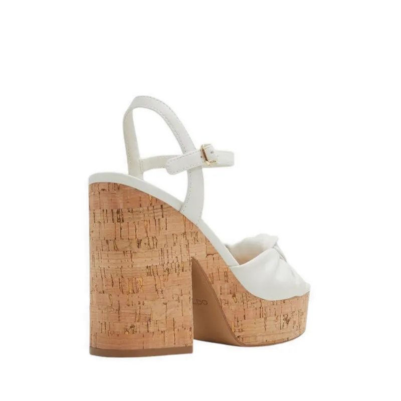 Aldo Ulialdan Women's Heeled Sandals - White/Bone