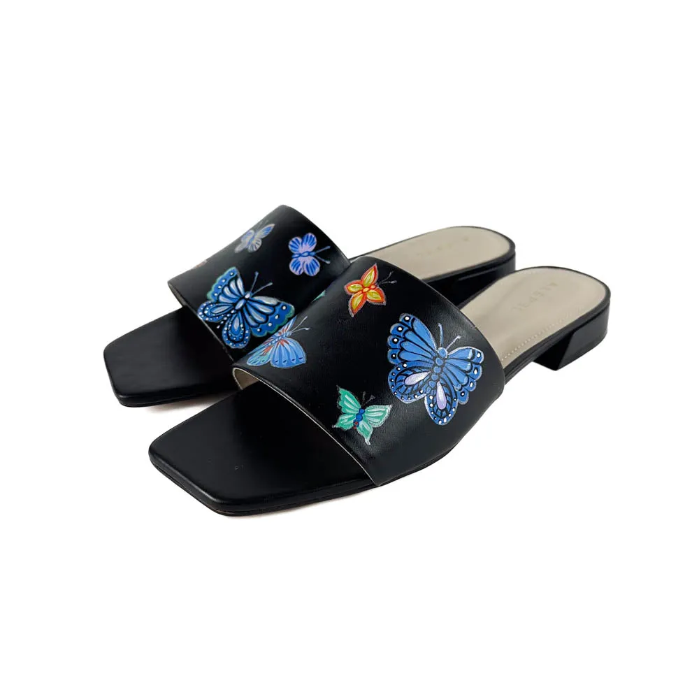 Alepel - Butterflies Slide (Black)