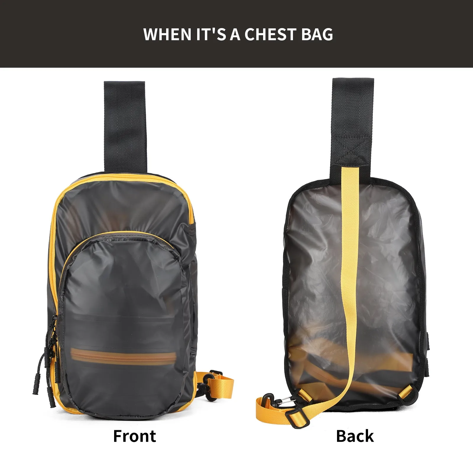 Aoking Latest Design Environmentally Friendly Material Raincoat Exchange Bag ZN3009