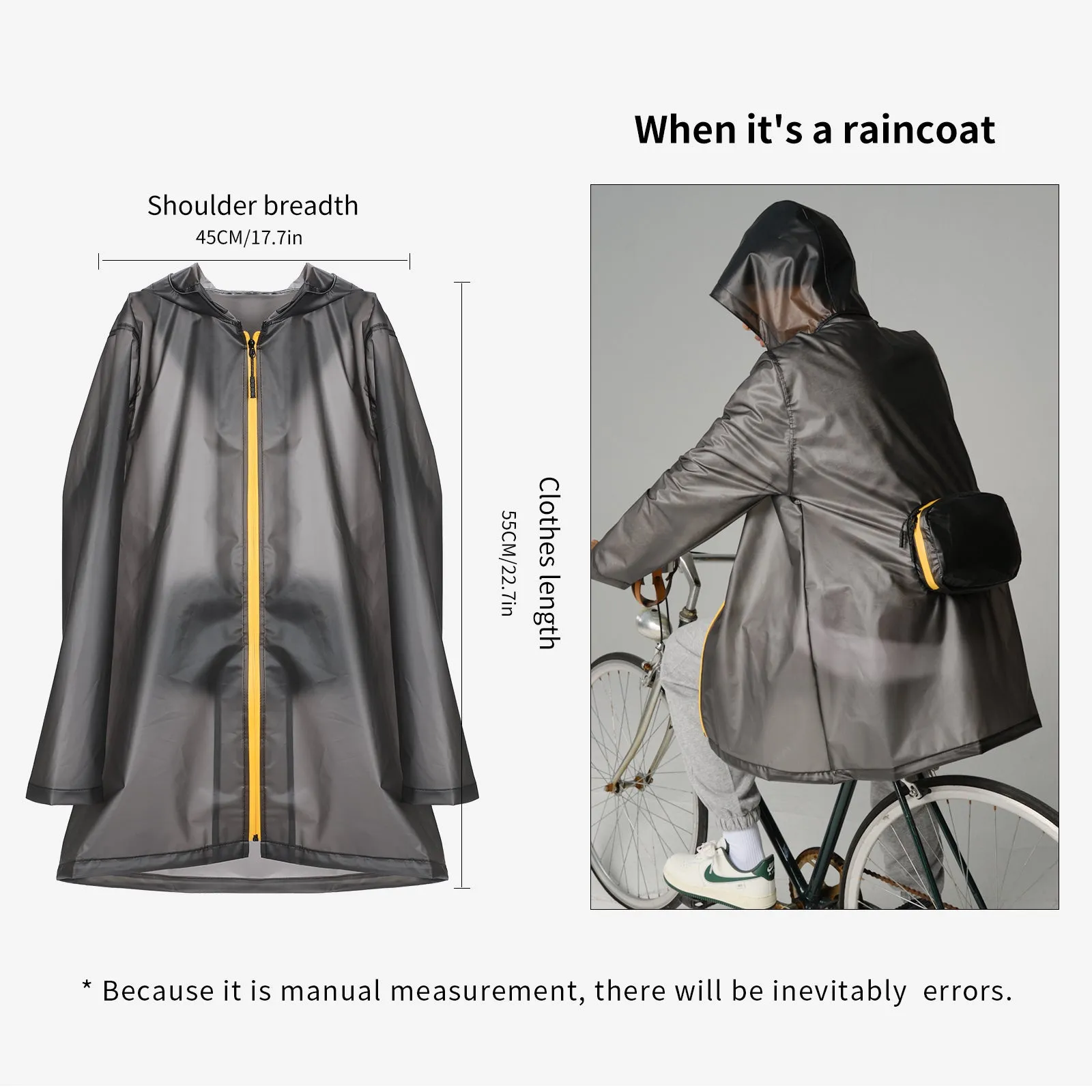 Aoking Latest Design Environmentally Friendly Material Raincoat Exchange Bag ZN3009