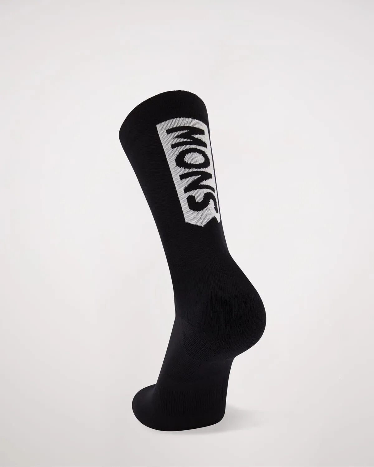 Atlas Merino Crew Sock - Black