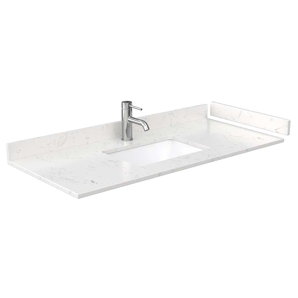 Avery 48 Inch Single Bathroom Vanity in Dark Blue