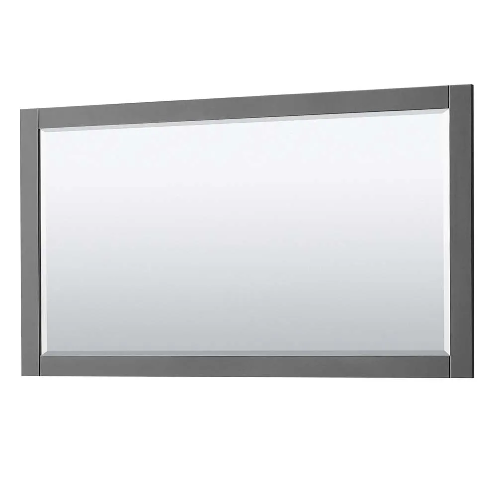 Avery 60 Inch Single Bathroom Vanity in Dark Gray