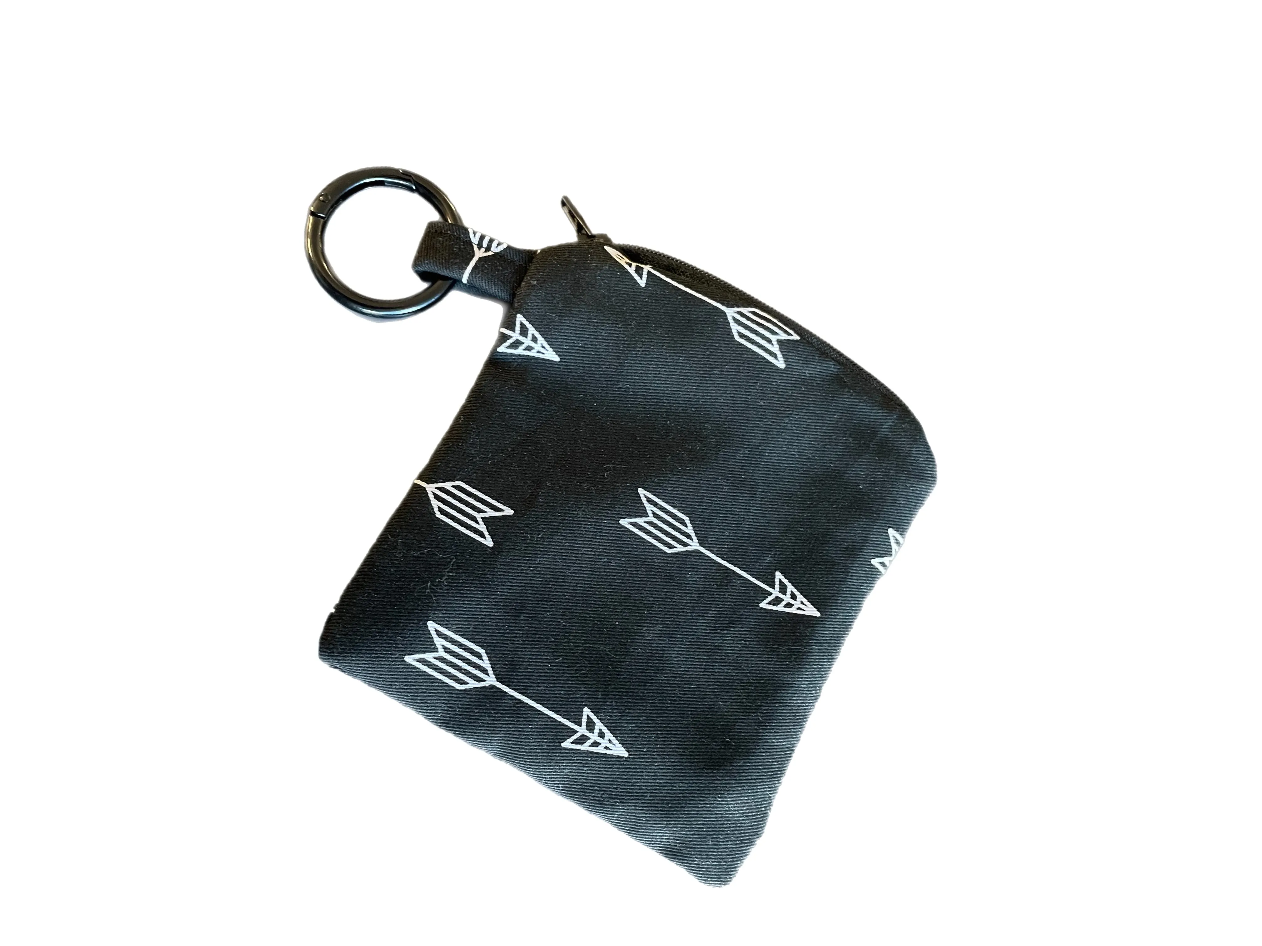 Black with arrows cotton covered greyhound Martingale collar 50mm width
