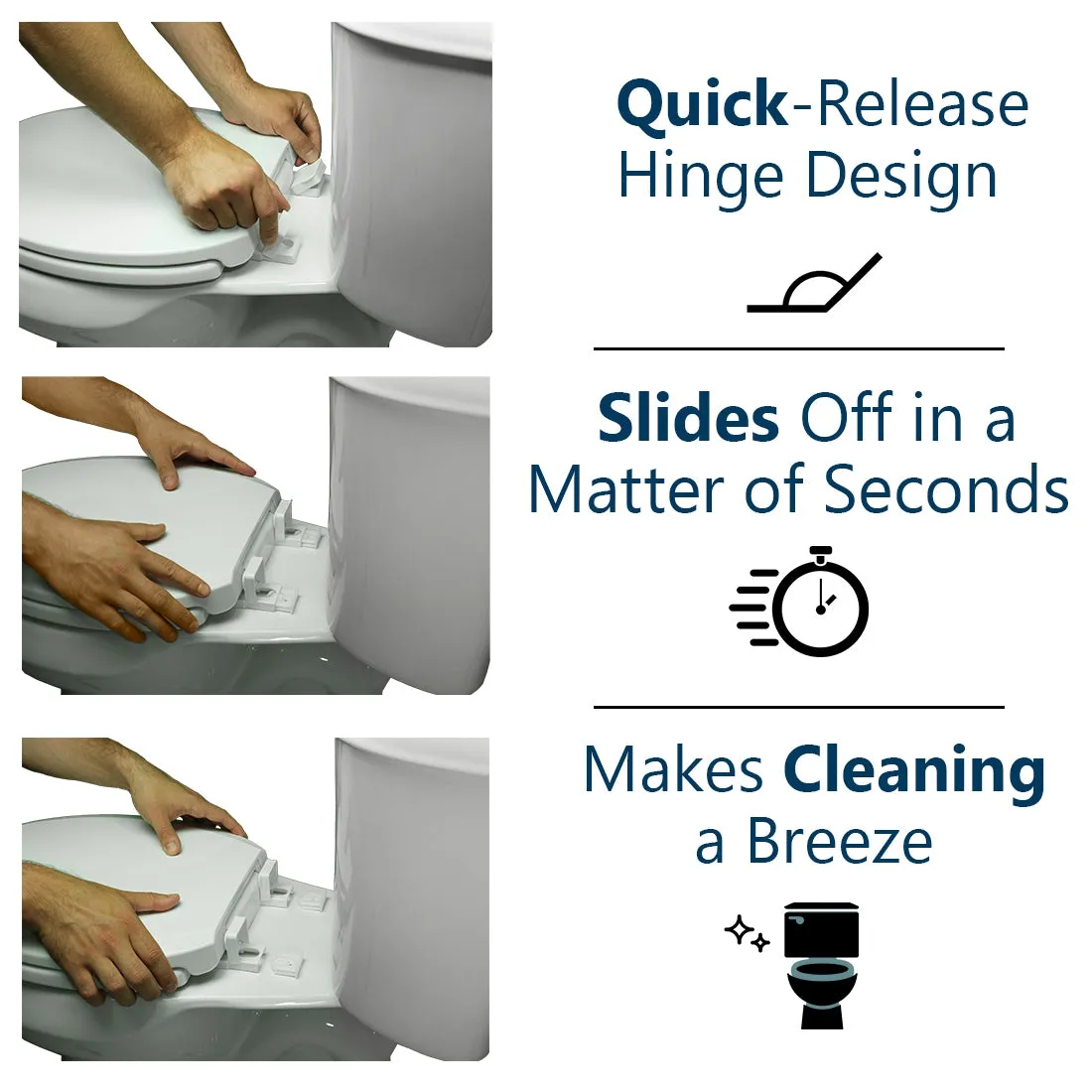 Bone Soft Padded Toilet Seat Premium Cushioned Elongated Cover Bathroom Comfort