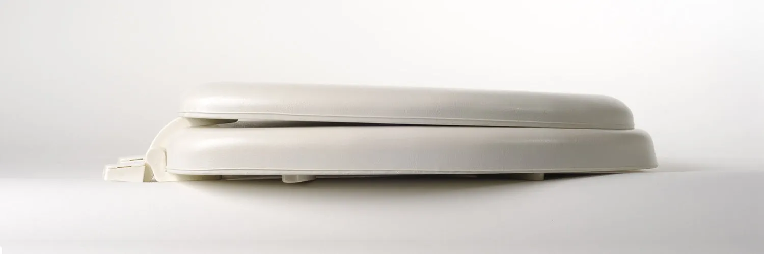 Bone Soft Padded Toilet Seat Premium Cushioned Elongated Cover Bathroom Comfort