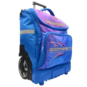 Boomerang Hardbody Big Wheel Trolley Bag Lilac