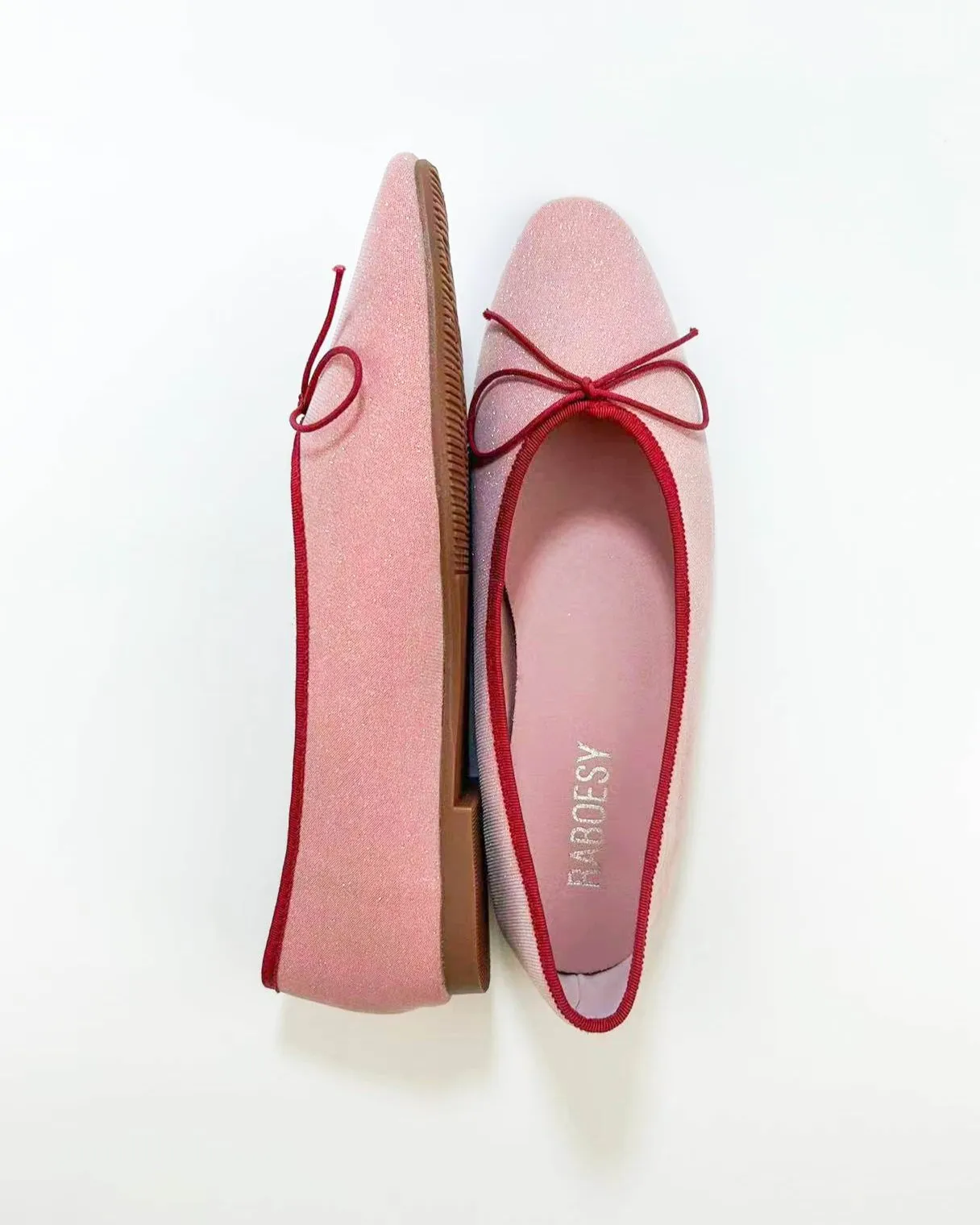 Bow Tie Ballet Flats
