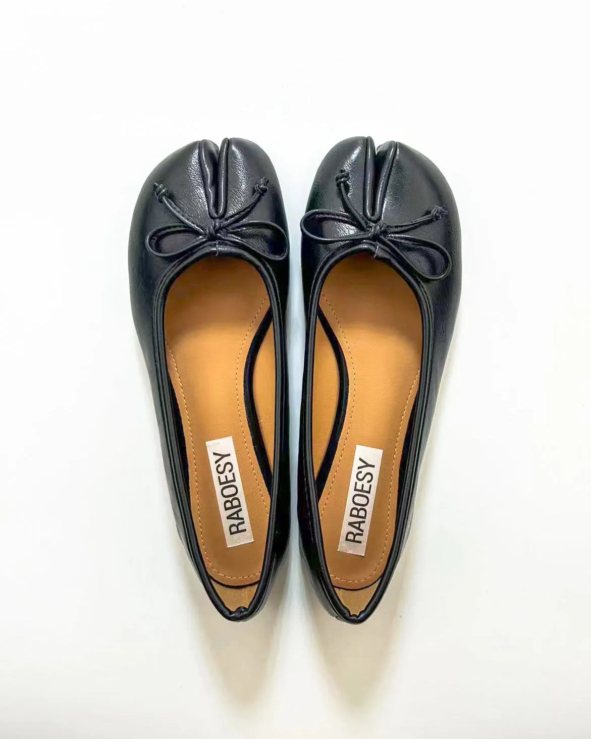 Bow Tie Tabi Flats