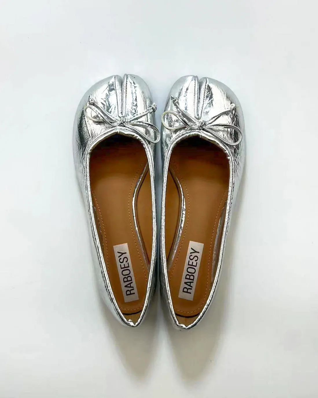Bow Tie Tabi Flats