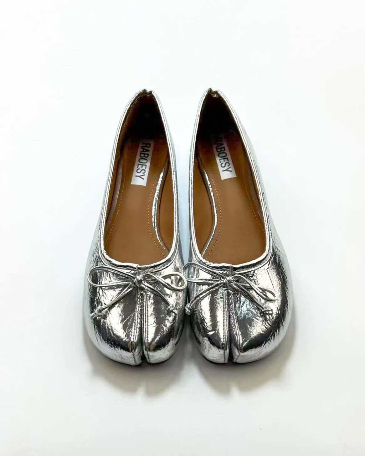 Bow Tie Tabi Flats
