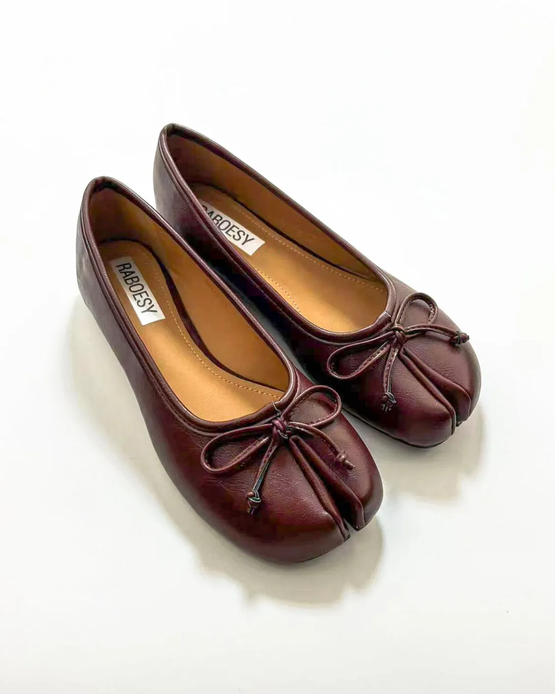 Bow Tie Tabi Flats