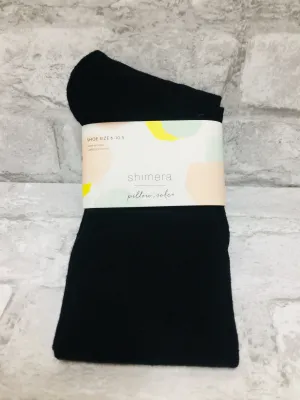 Brand new Women's Shimera Pillow Soles Knee High Socks, Black, 1 Pair!