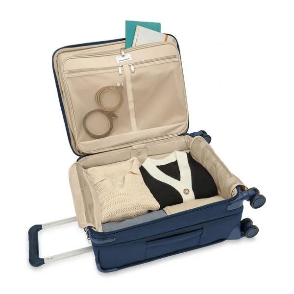 Briggs & Riley Baseline Global Carry-On Spinner - Navy