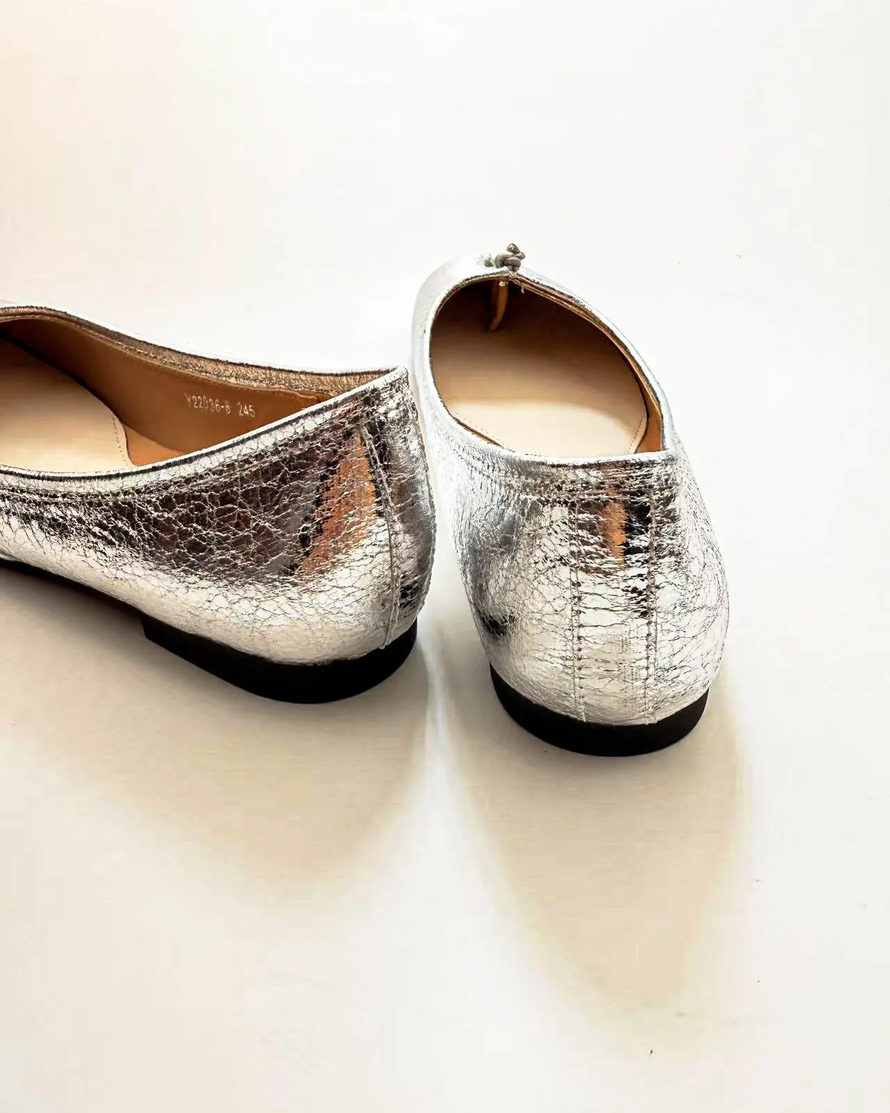 Broken Mirror Tabi Ballet Flats