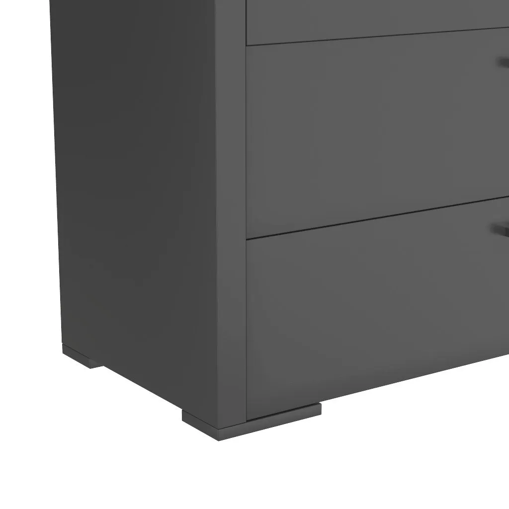 Bureay 3 drawer - Alpine - Dark Gray