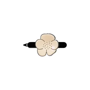 Camellia Small Ivory Side Hair Clip