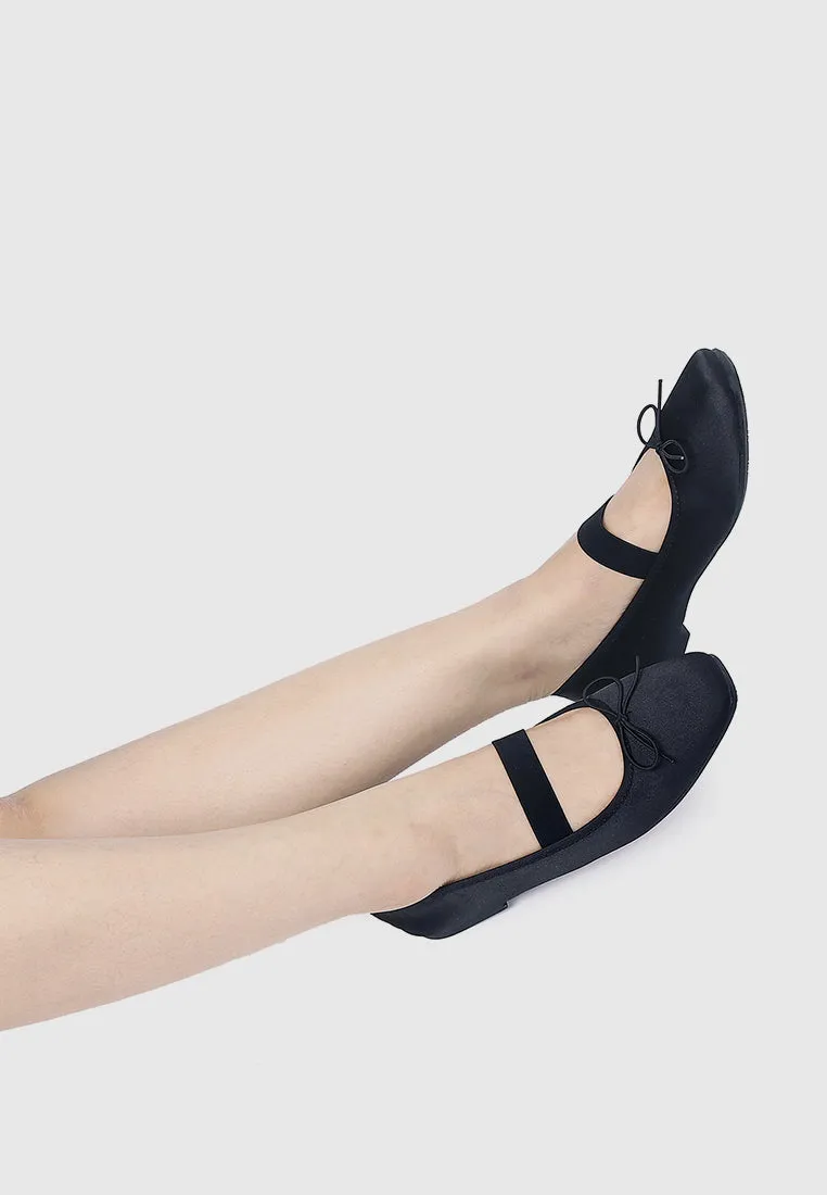 Celeste Flats & Ballerina (Black)