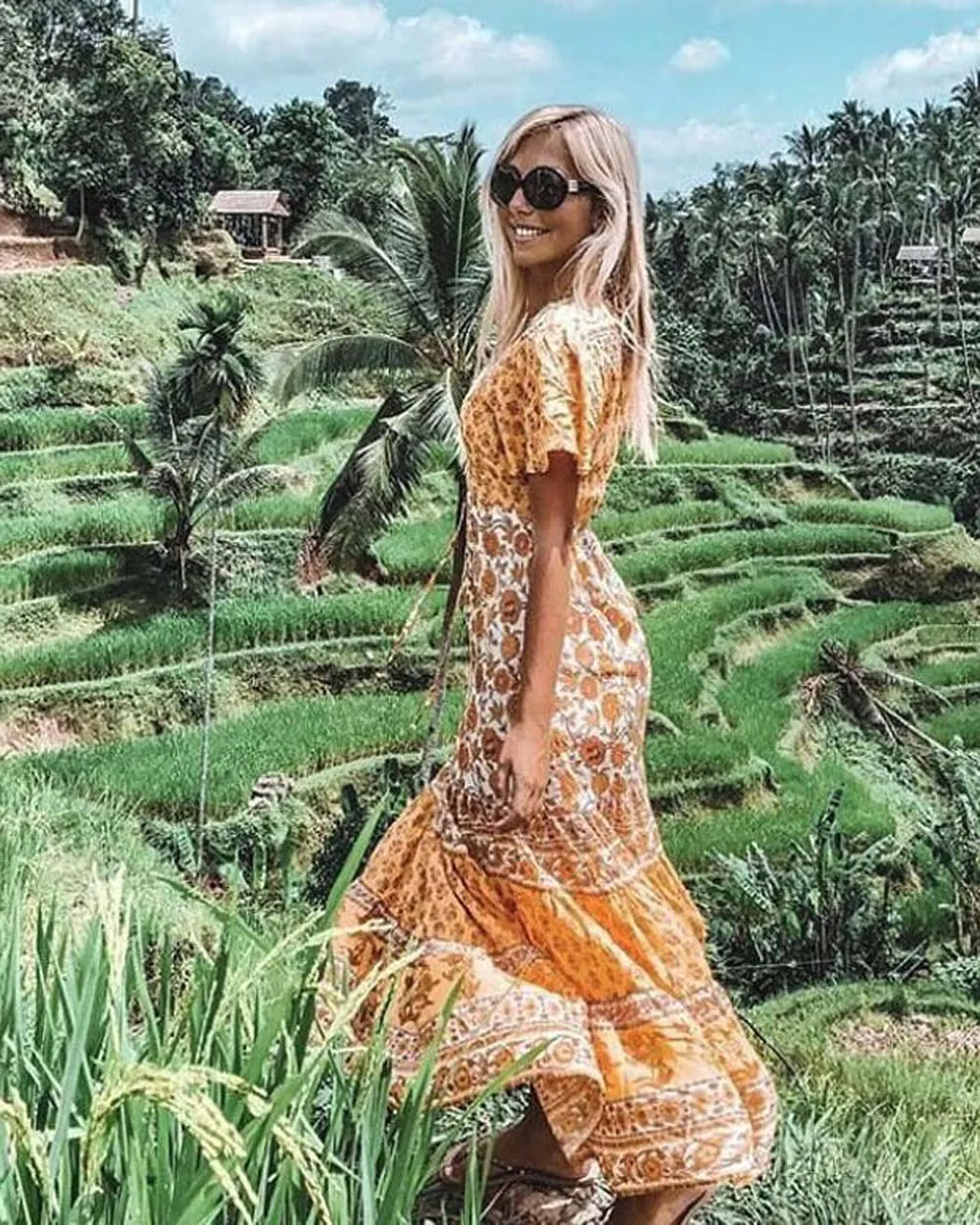 Century Rose Maxi