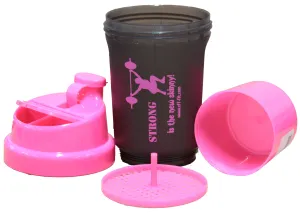 CFF STRONG IS THE NEW SKINNY PROTEIN SHAKER CUP - 16  OZ