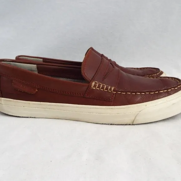 Cole Haan Pinch Weekender LX Brown Leather Penny Loafer Men's Size 9 1/2