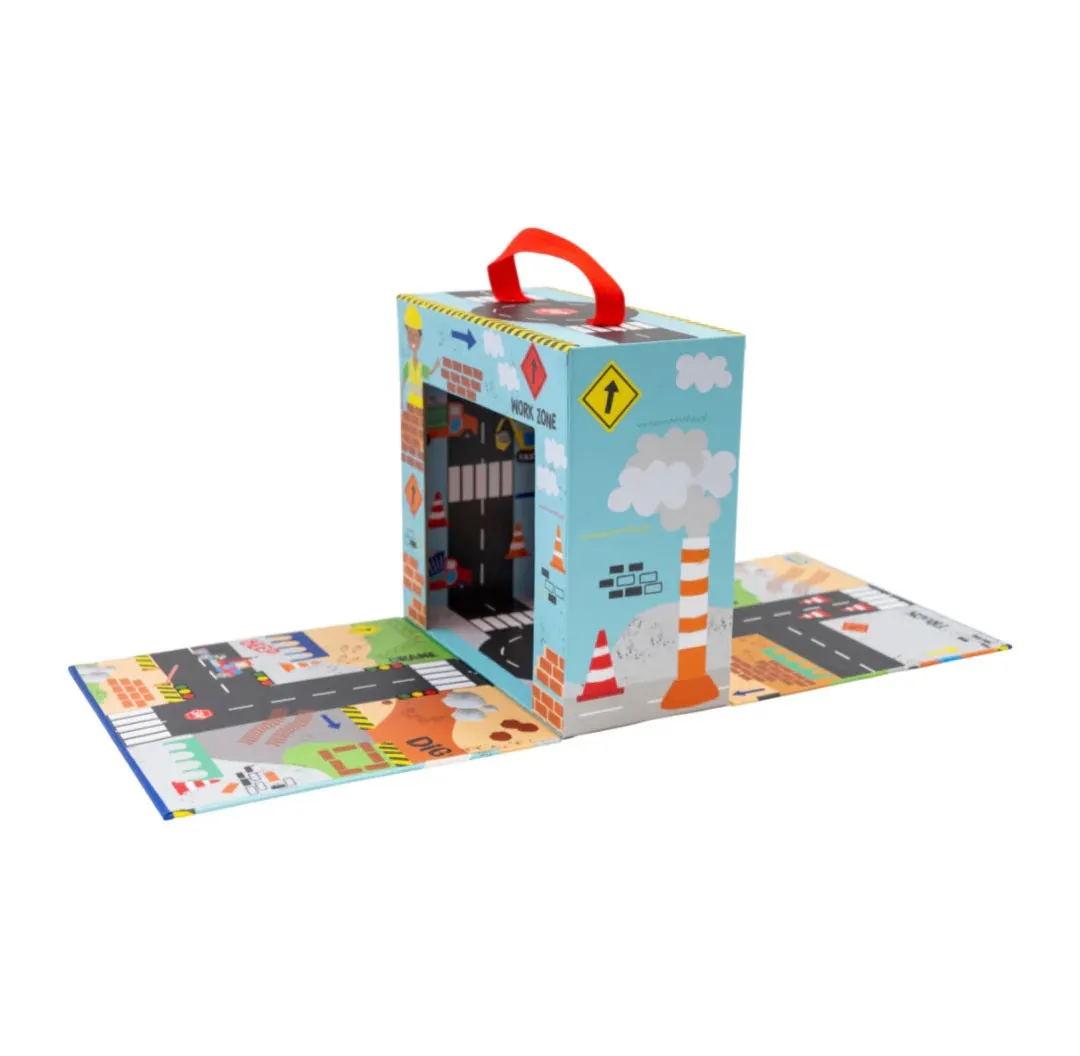 Construction Playbox w/ 15 Wood Pieces