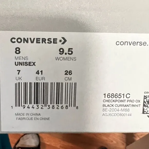 CONVERSE CHECKPOINT PRO OX
