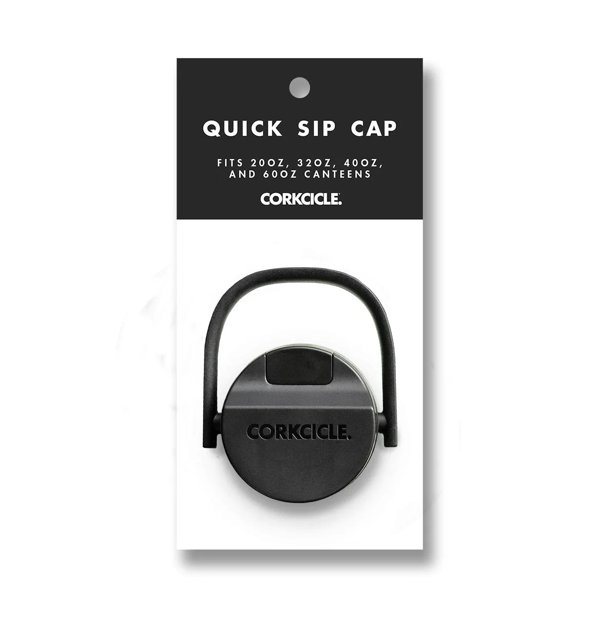 Corkcicle Quick Sip Cap 20oz, 32oz, 40oz, 60oz