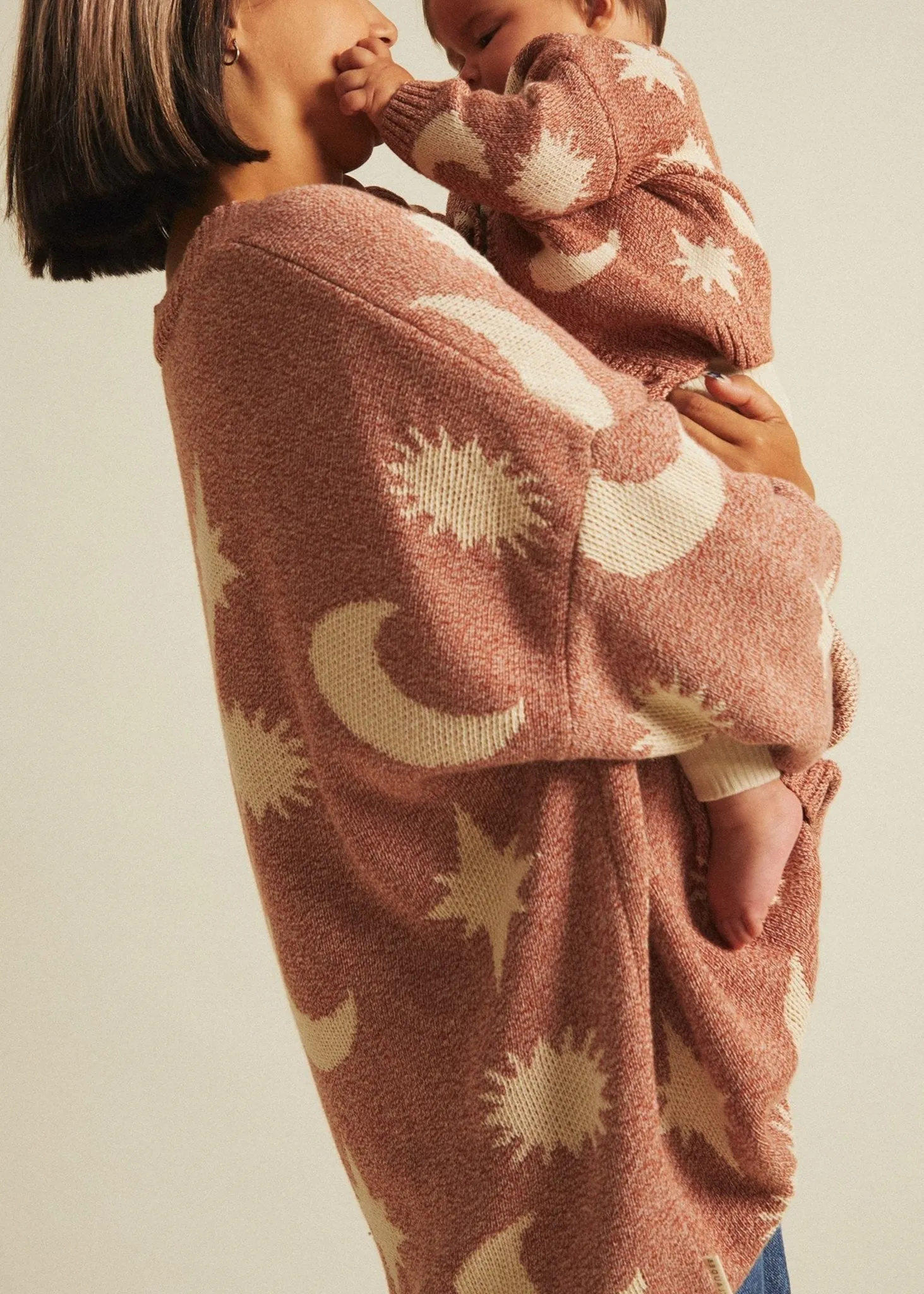 Cozmo Russet Moon Star Cardigan Adult