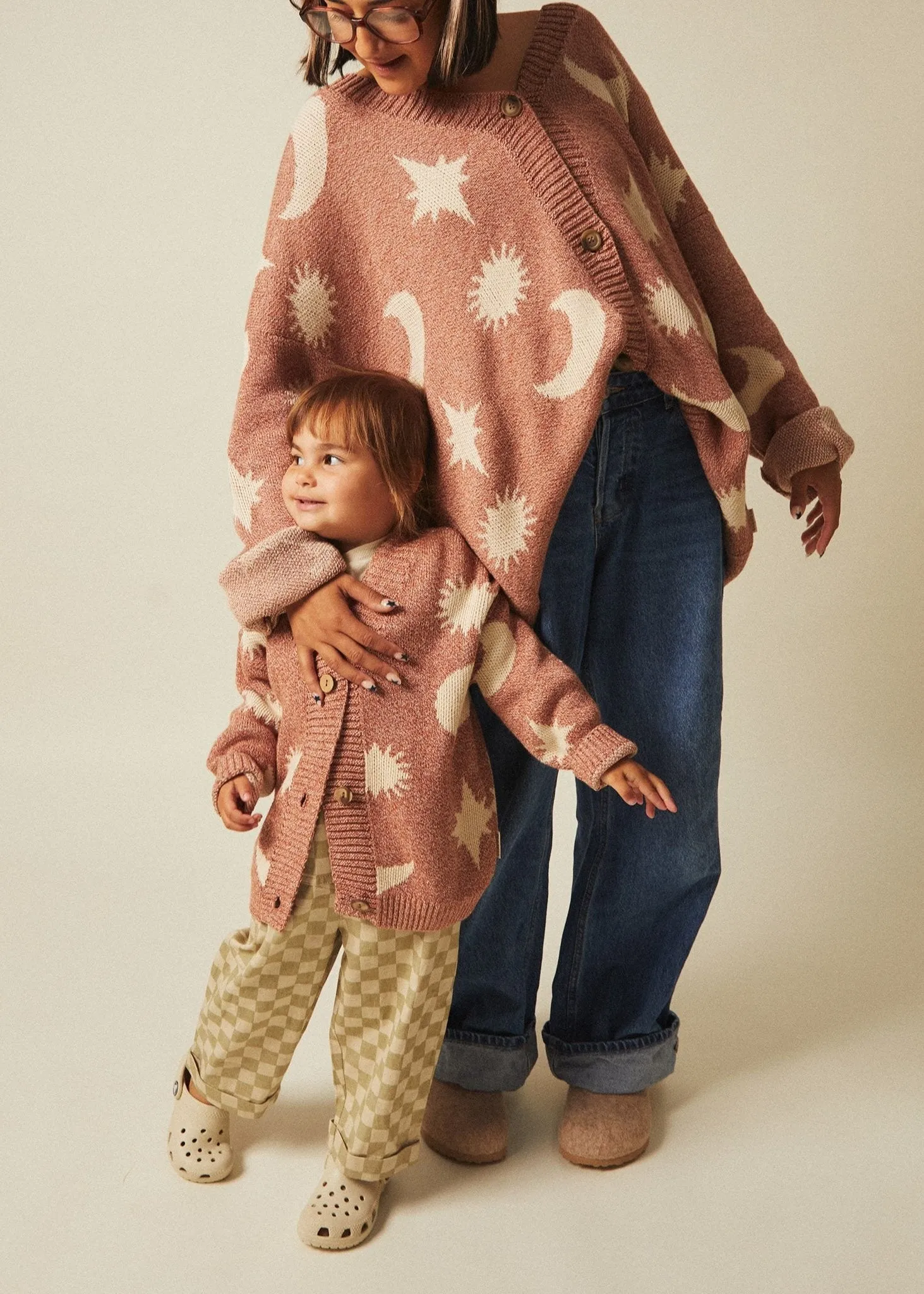 Cozmo Russet Moon Star Cardigan Adult