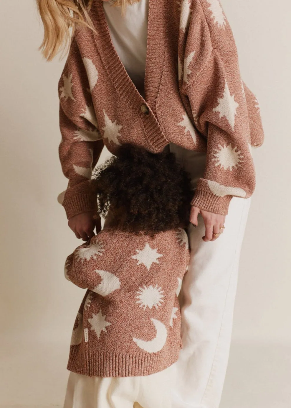 Cozmo Russet Moon Star Cardigan Adult