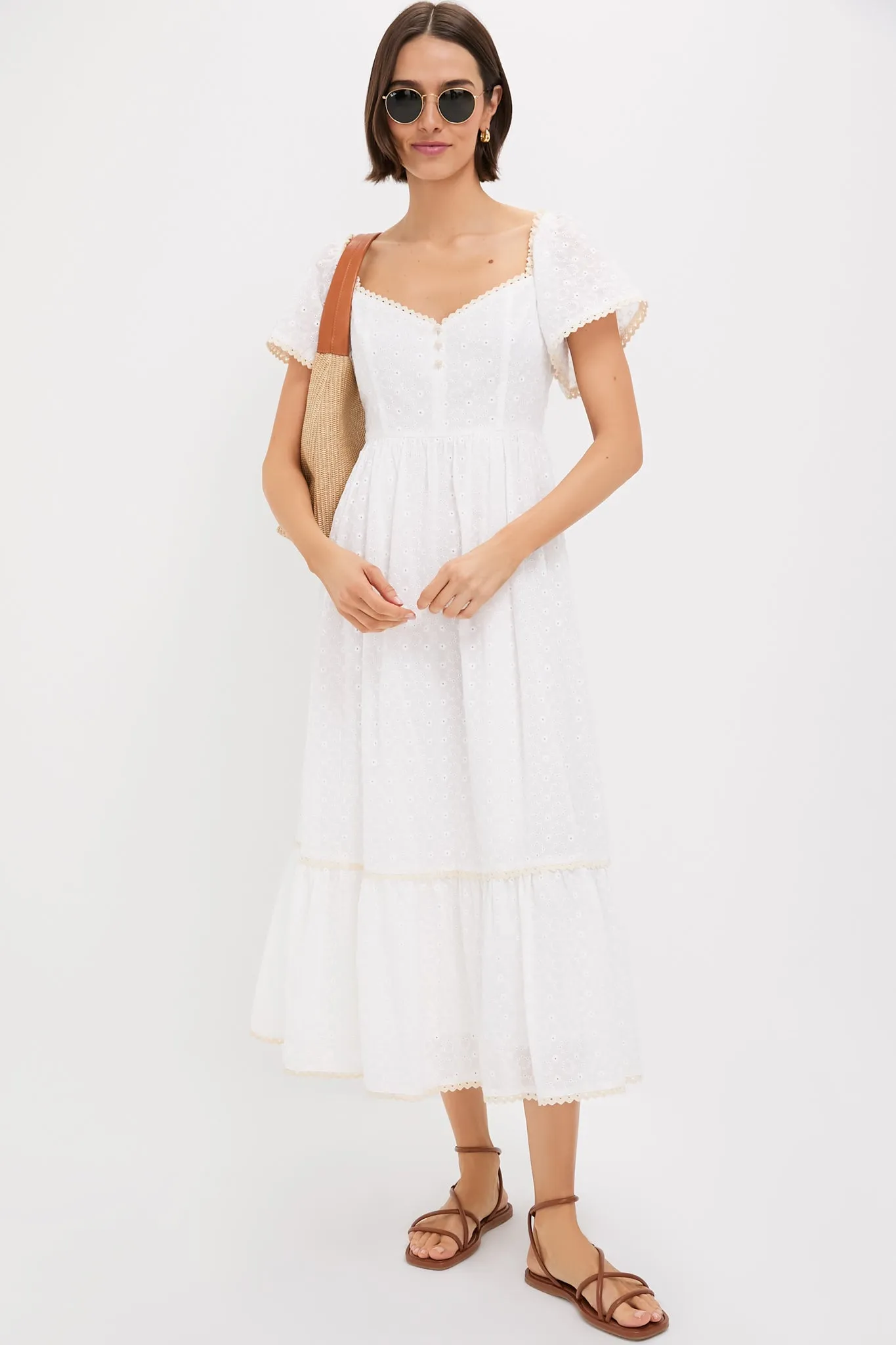 Dainty Eyelet Holley Dress