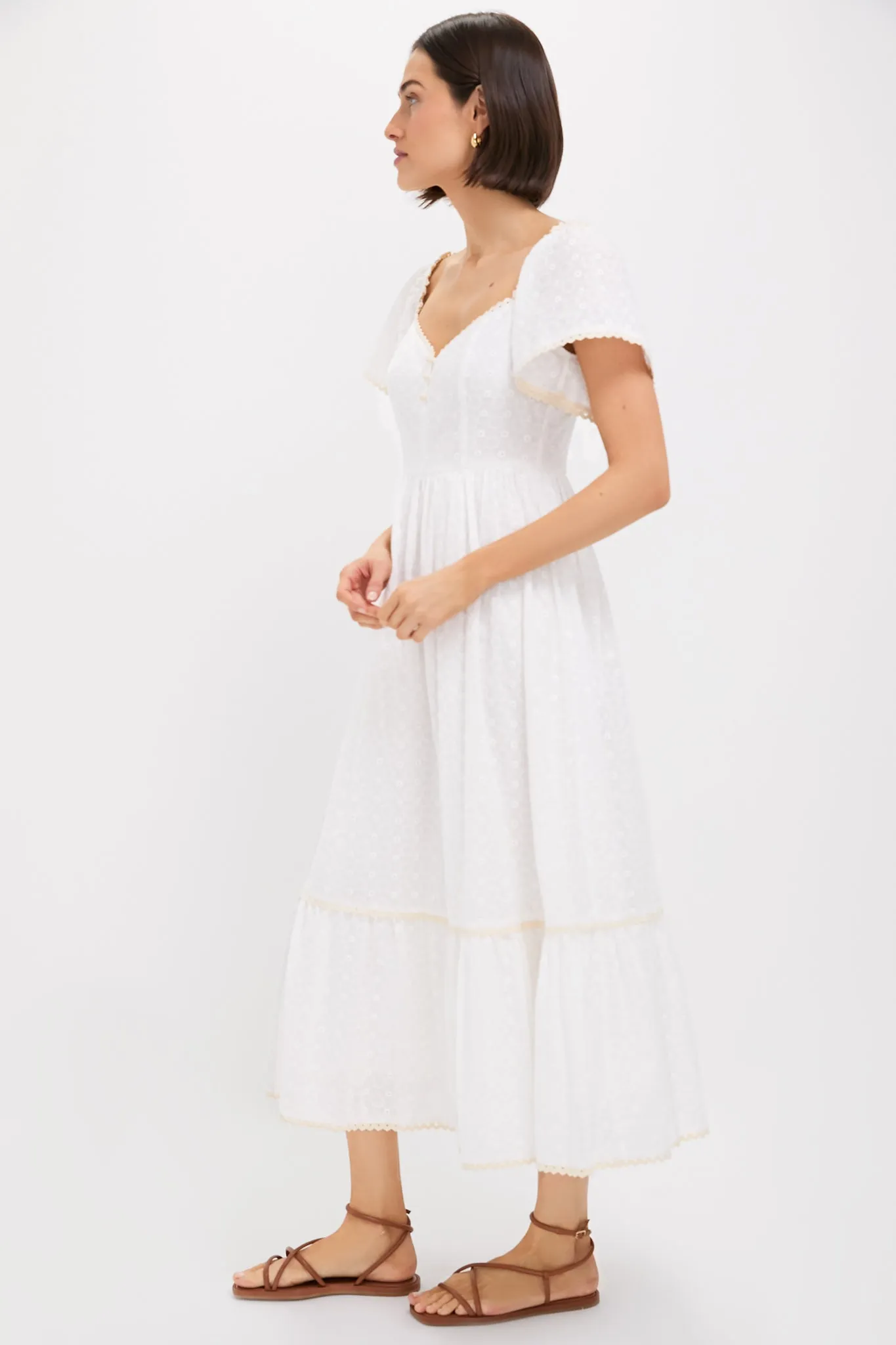Dainty Eyelet Holley Dress