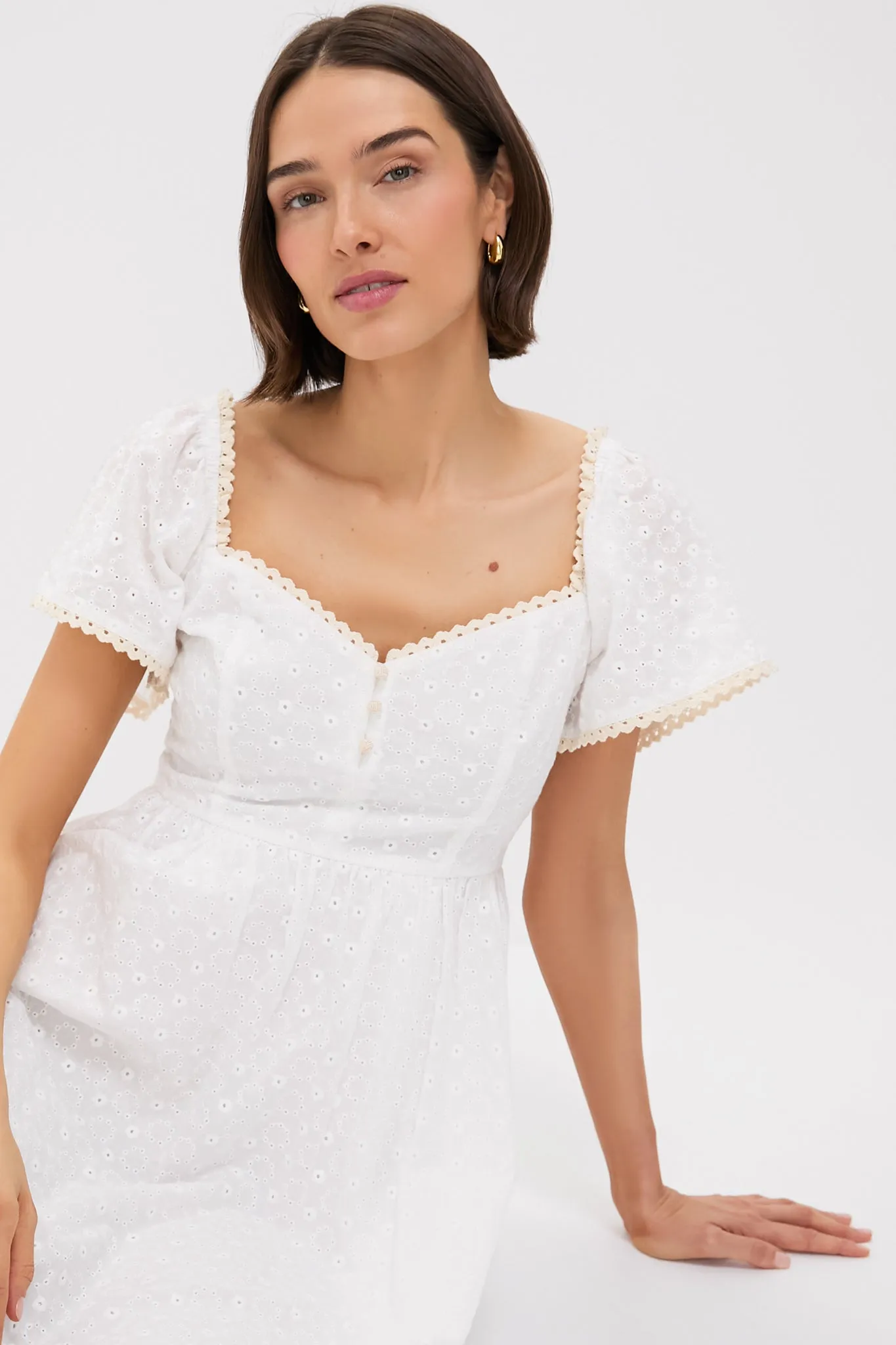 Dainty Eyelet Holley Dress