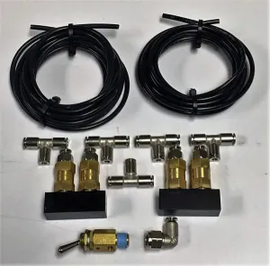 Dirty Air Safety Valve Kit Front Rear for 8-Valve System