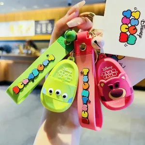Disney Tsum Tsum Slippers Keychain