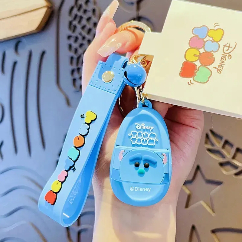Disney Tsum Tsum Slippers Keychain