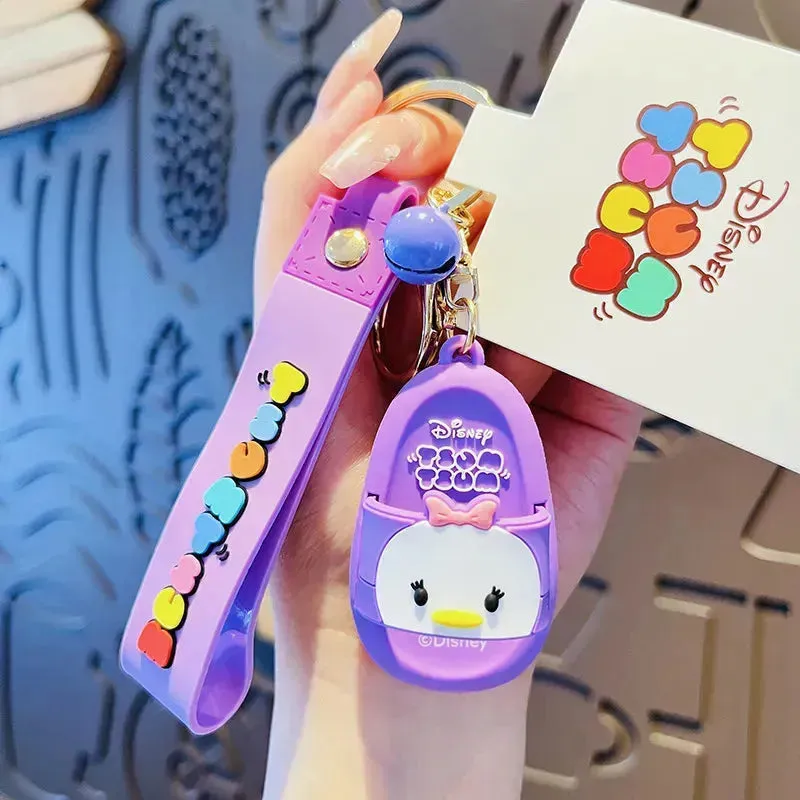 Disney Tsum Tsum Slippers Keychain